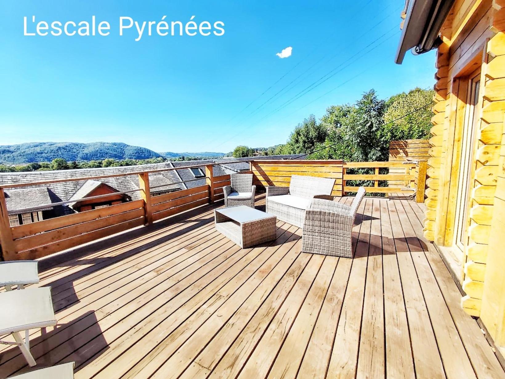 Le Chalet Jacuzzi Et Detente 4 Etoiles Баньер-де-Бигор Экстерьер фото